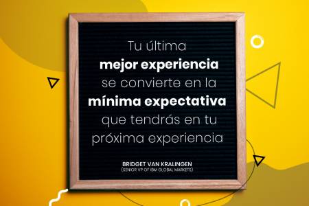 Tu última mejor experiencia